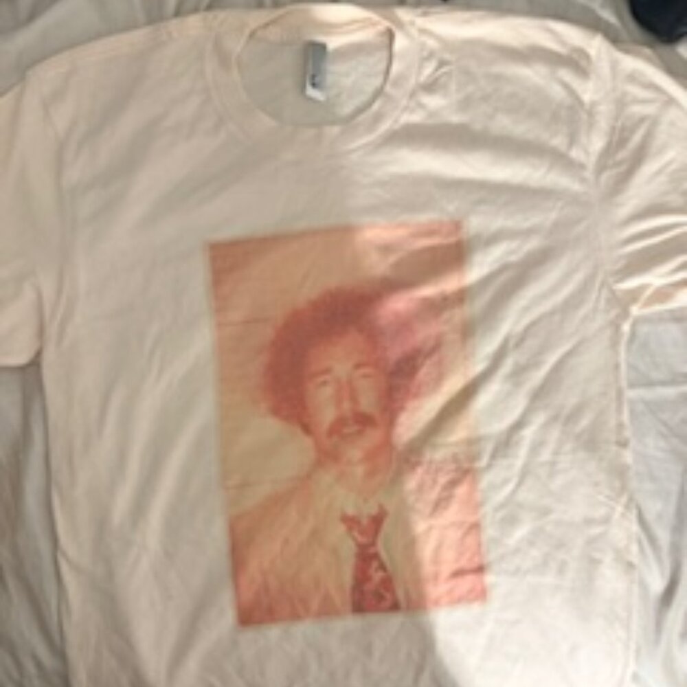 VINTAGE American Apparel Dov Charney Mugshot Graphic Tee | Rare 50/50
